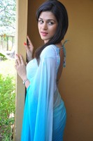 Shraddha Das Hot Saree Stills